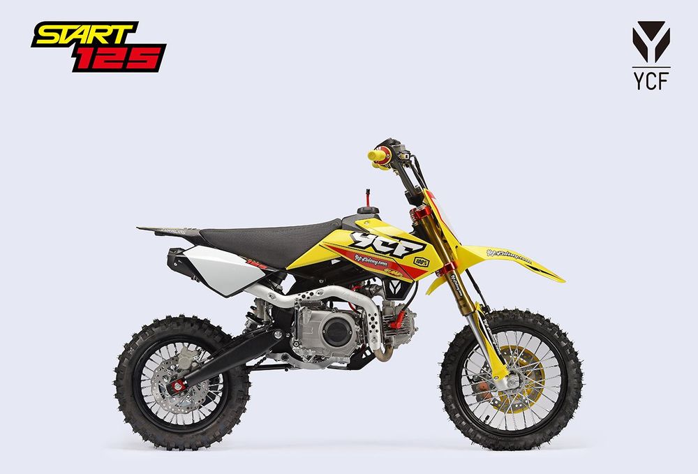 START 125 LIMITED – YELLOW 2024 - Choose your weapon - YCF RIDING