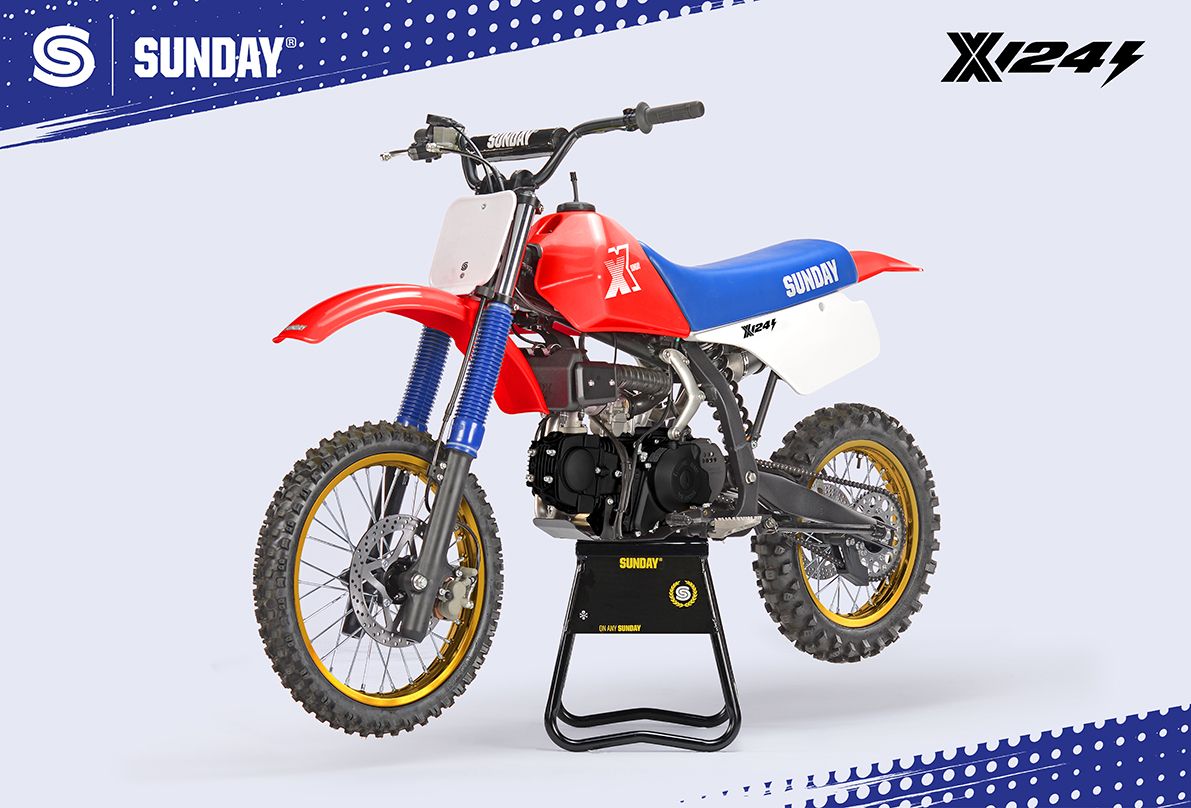 SUNDAY X 124SE - RED 2026 - Choose your weapon - YCF RIDING